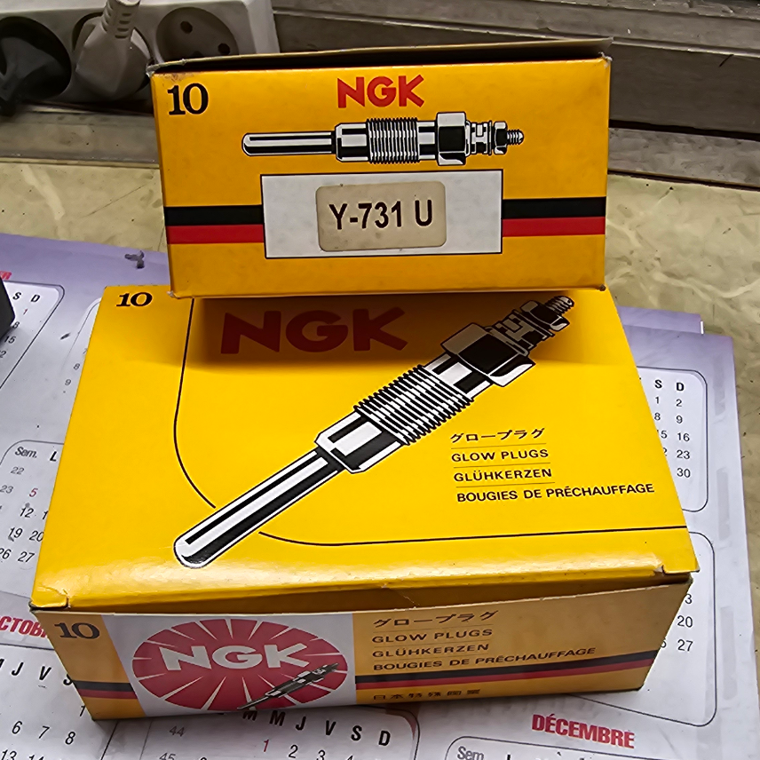 Y731U Bougies de préchauffage NGK