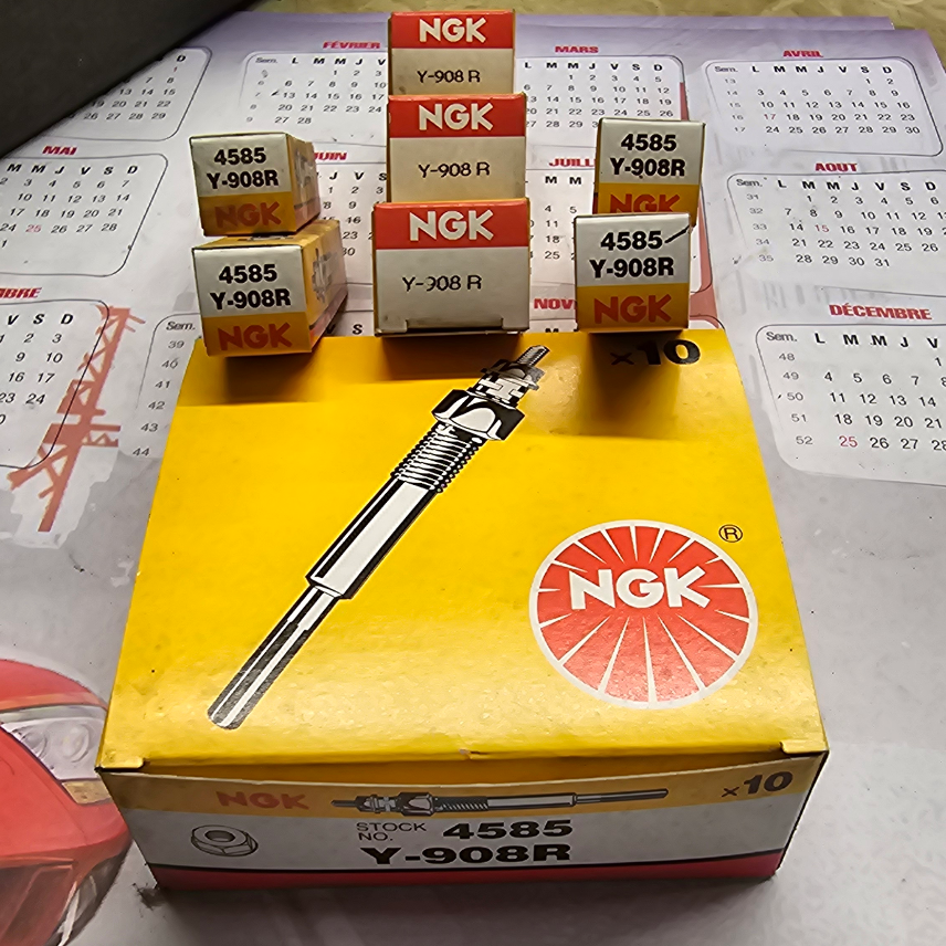 Y908R Bougies de préchauffage NGK