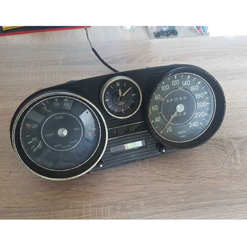 Bloc compteur pour Mercedes W108